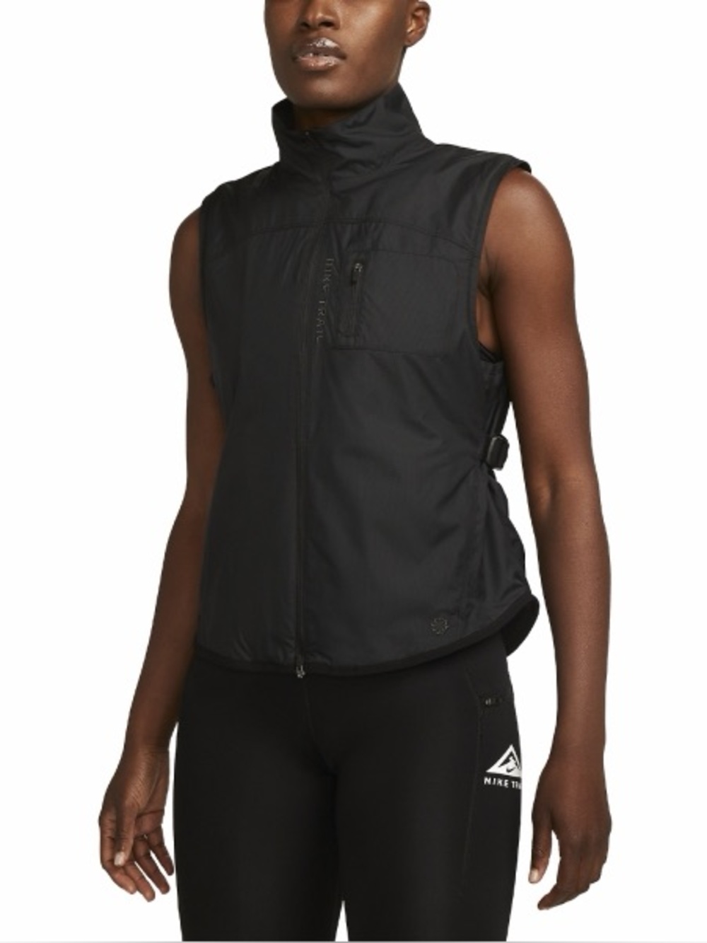 Nike Trail Running Packable Vest — Black — Size S — NWT